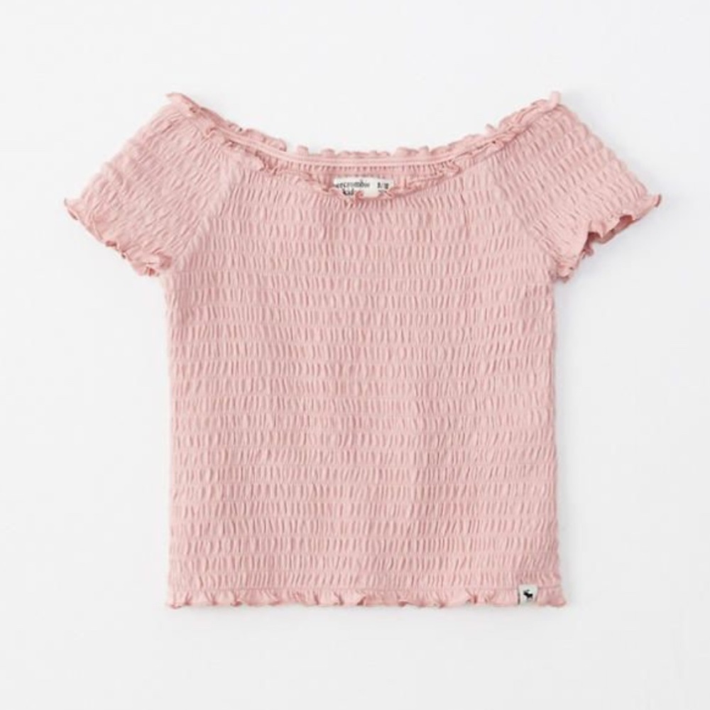 Abercrombie Kids Girls Smocked off the shoulder